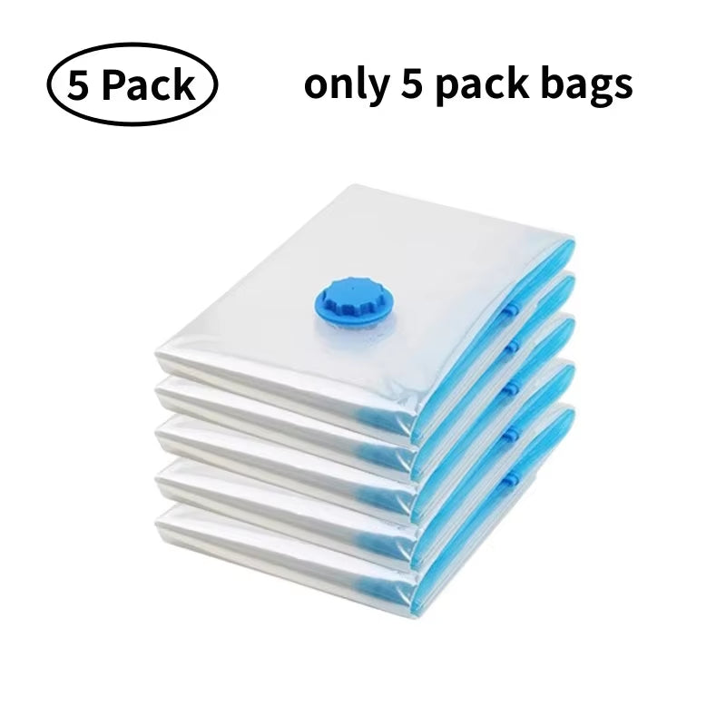 Vacuum Storage Bags Wardrobe Organizer Vacuum Seal Bag Space Saving Bags for Clothes Pillow Blanket Travel Vacuum Bag Package