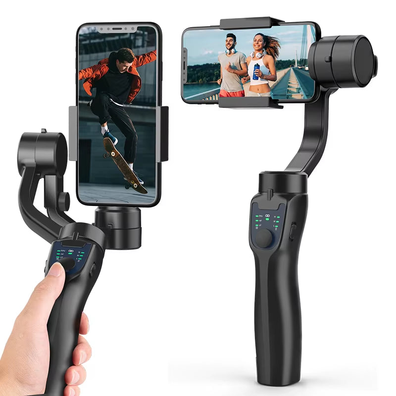 F8 Handheld 3-Axis Gimbal Phone Holder anti Shake Video Record Stabilizer for Xiaomi Iphone Cellphone Smartphone