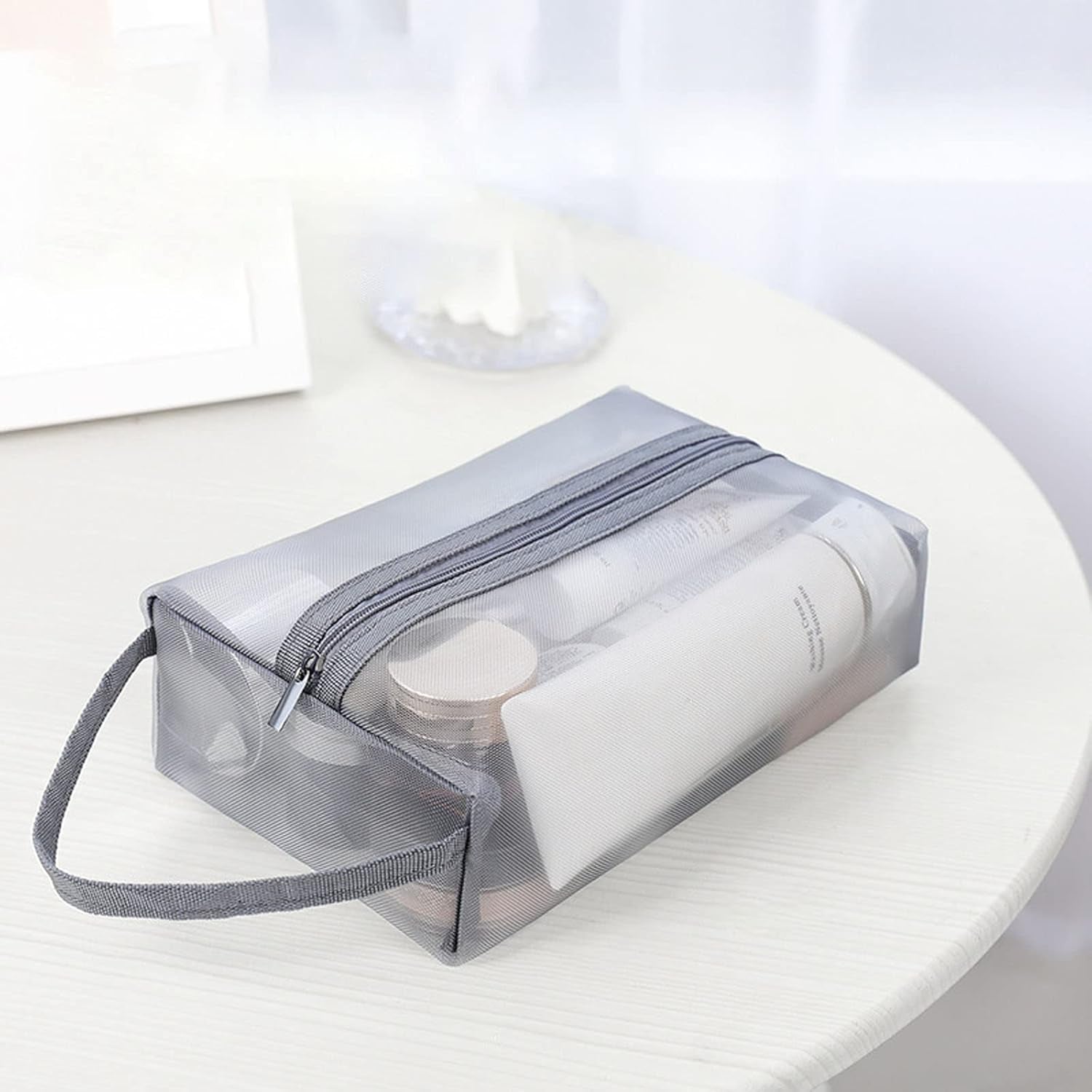 Clear Travel Makeup Bag for Case Clear Travel Toiletry Bag Travel Bag for Home Travel Business Use Large Capac